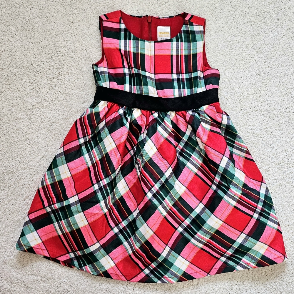 Gymboree Plaid Holiday Dress